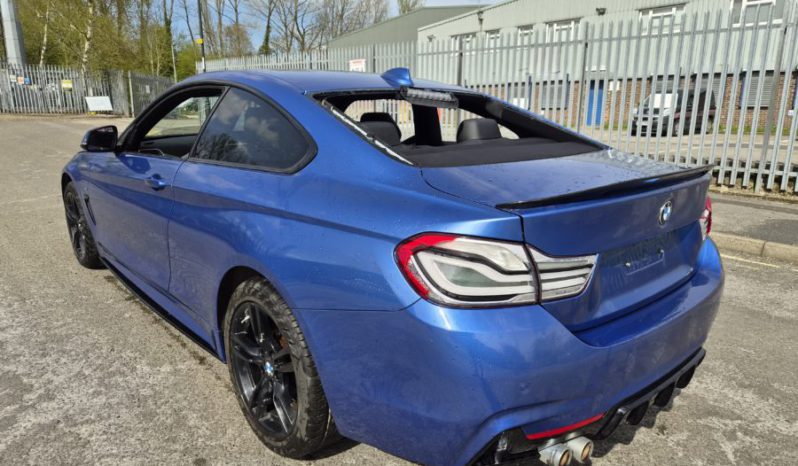 2017 BMW 4 SERIES 420d 190 xDrive M Sport Auto Prof Media Vandal Damaged Salvage CAT N full