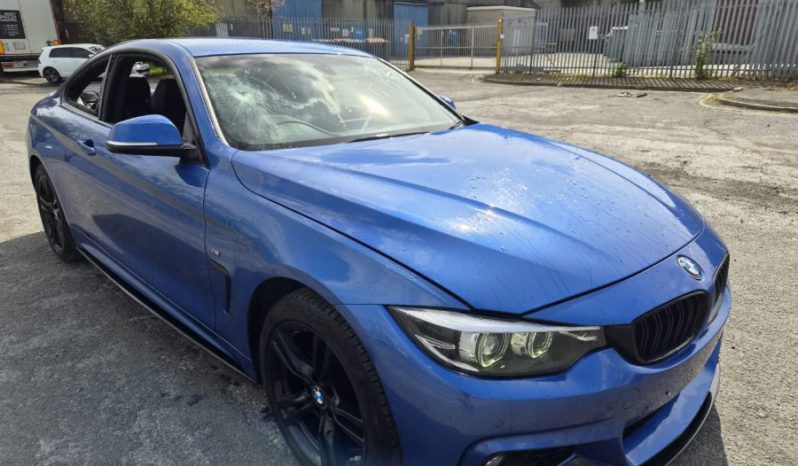 2017 BMW 4 SERIES 420d 190 xDrive M Sport Auto Prof Media Vandal Damaged Salvage CAT N full