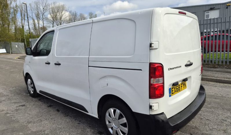 2018 68 CITROEN DISPATCH 1000 1.6 BlueHDi Van Enterprise ETG6 AUTO NOT SALVAGE full