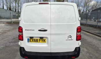 2018 68 CITROEN DISPATCH 1000 1.6 BlueHDi Van Enterprise ETG6 AUTO NOT SALVAGE full