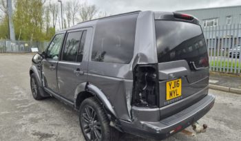 2016 LAND ROVER DISCOVERY 3.0 SDV6 Graphite 5dr Auto Damaged Salvage full