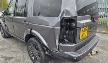 2016 LAND ROVER DISCOVERY 3.0 SDV6 Graphite 5dr Auto Damaged Salvage full