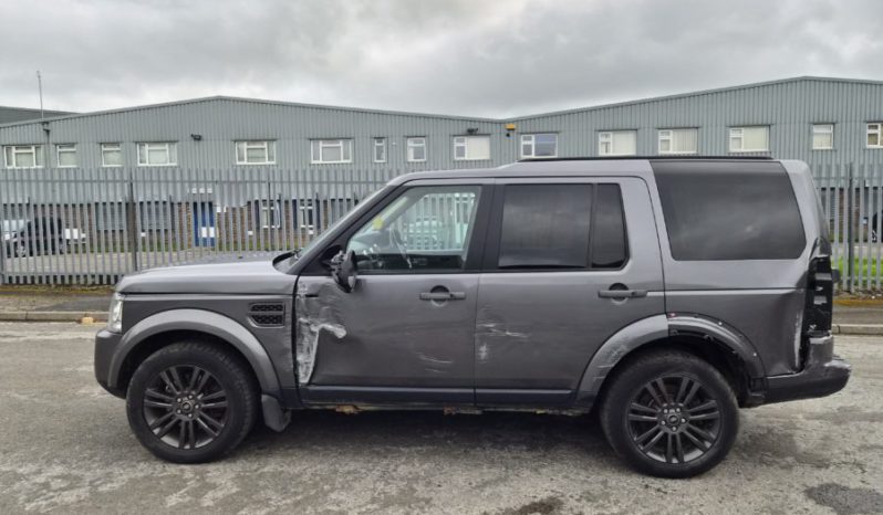 2016 LAND ROVER DISCOVERY 3.0 SDV6 Graphite 5dr Auto Damaged Salvage full
