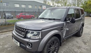 2016 LAND ROVER DISCOVERY 3.0 SDV6 Graphite 5dr Auto Damaged Salvage full