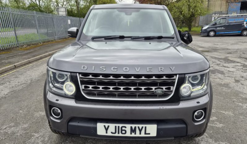 2016 LAND ROVER DISCOVERY 3.0 SDV6 Graphite 5dr Auto Damaged Salvage full