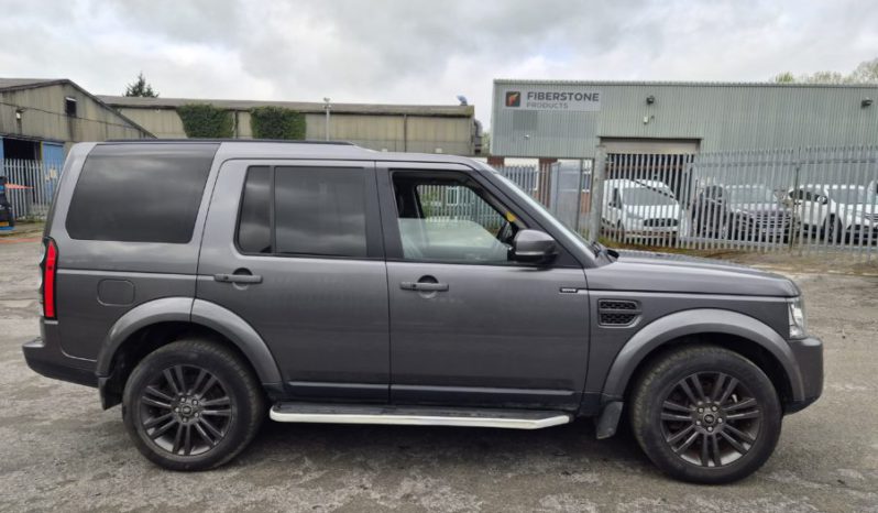 2016 LAND ROVER DISCOVERY 3.0 SDV6 Graphite 5dr Auto Damaged Salvage full