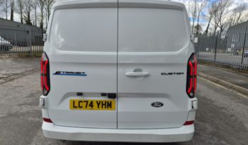 2024 FORD TRANSIT CUSTOM ELECTRIC 100kW 65kW H1 Van Limited Auto Damaged Salvage CAT N full