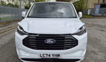 2024 FORD TRANSIT CUSTOM ELECTRIC 100kW 65kW H1 Van Limited Auto Damaged Salvage CAT N full