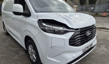2024 FORD TRANSIT CUSTOM ELECTRIC 100kW 65kW H1 Van Limited Auto Damaged Salvage CAT N full