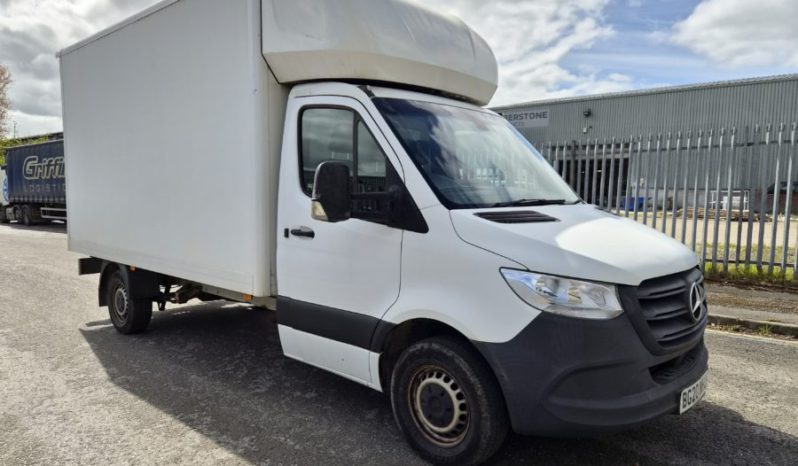 2020 20  MERCEDES-BENZ SPRINTER 3.5t Chassis Cab Luton Damaged Salvage CAT N full