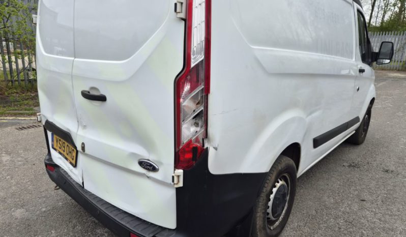 2019 FORD TRANSIT CUSTOM 2.0 TDCi 105ps High Roof Van Damaged Salvage full