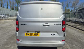 2025 25 FORD TRANSIT CUSTOM 2.0 EcoBlue 136 H1 Van Limited Auto Damaged Salvage full