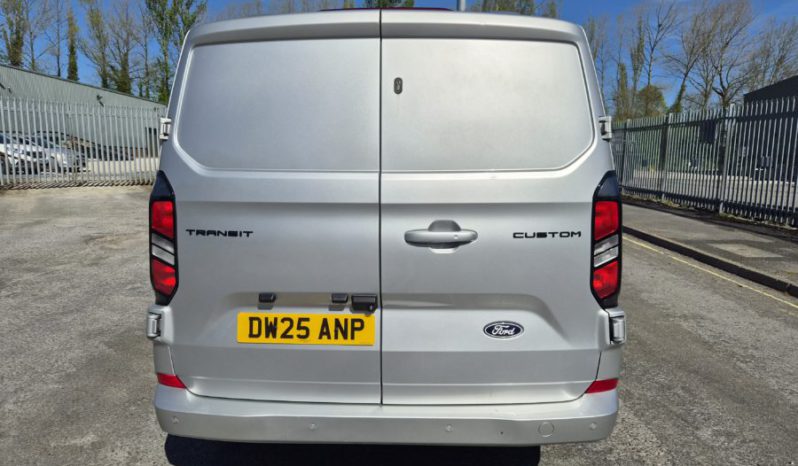 2025 25 FORD TRANSIT CUSTOM 2.0 EcoBlue 136 H1 Van Limited Auto Damaged Salvage full