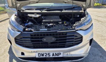 2025 25 FORD TRANSIT CUSTOM 2.0 EcoBlue 136 H1 Van Limited Auto Damaged Salvage full