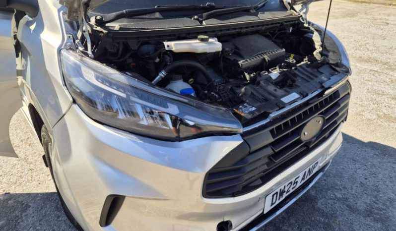 2025 25 FORD TRANSIT CUSTOM 2.0 EcoBlue 136 H1 Van Limited Auto Damaged Salvage full