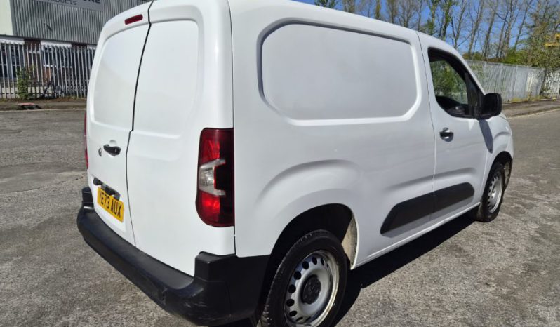 2023 PEUGEOT PARTNER 1000 Professional Premium + Van Light Damaged Salvage CAT N full