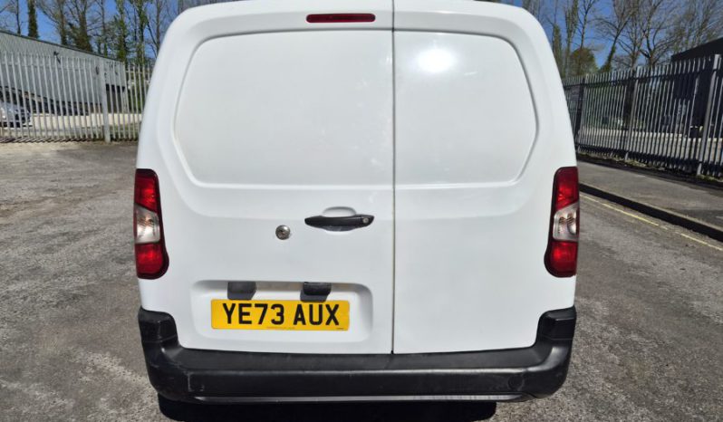 2023 PEUGEOT PARTNER 1000 Professional Premium + Van Light Damaged Salvage CAT N full