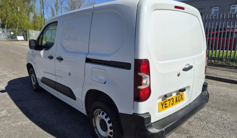 2023 PEUGEOT PARTNER 1000 Professional Premium + Van Light Damaged Salvage CAT N full