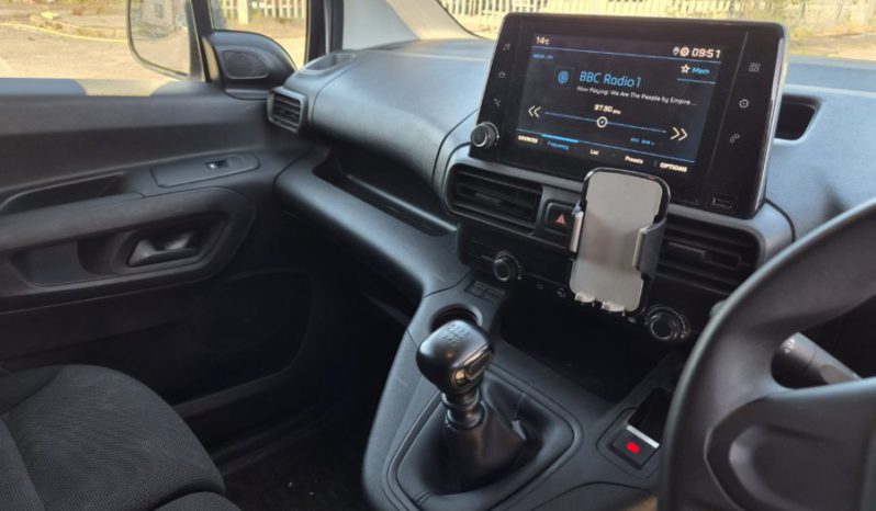 2023 PEUGEOT PARTNER 1000 Professional Premium + Van Light Damaged Salvage CAT N full