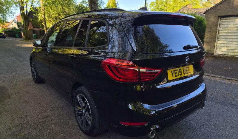 2019 19 BMW 2 SERIES 218d Sport 5dr 7 Seater Black Damaged Repaired full