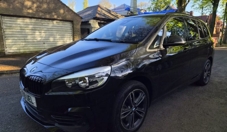 2019 19 BMW 2 SERIES 218d Sport 5dr 7 Seater Black Damaged Repaired full