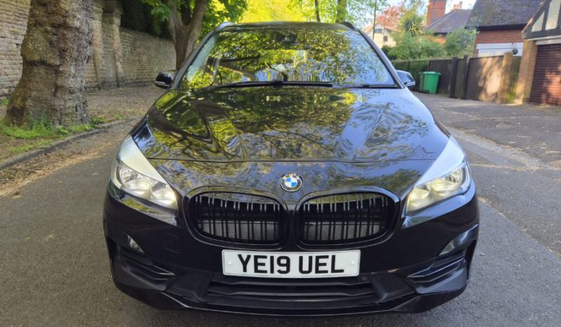 2019 19 BMW 2 SERIES 218d Sport 5dr 7 Seater Black Damaged Repaired full