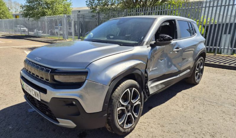 2025 JEEP AVENGER 115kW Summit 54kWh 5dr ELECTRIC Auto Damaged Salvage full