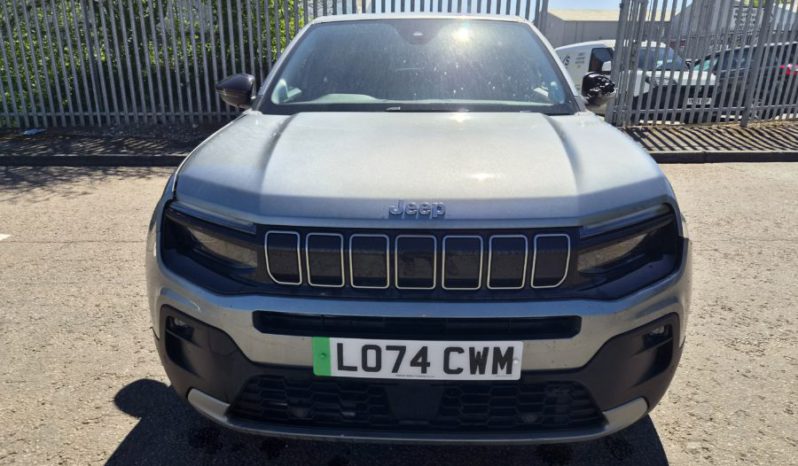 2025 JEEP AVENGER 115kW Summit 54kWh 5dr ELECTRIC Auto Damaged Salvage full