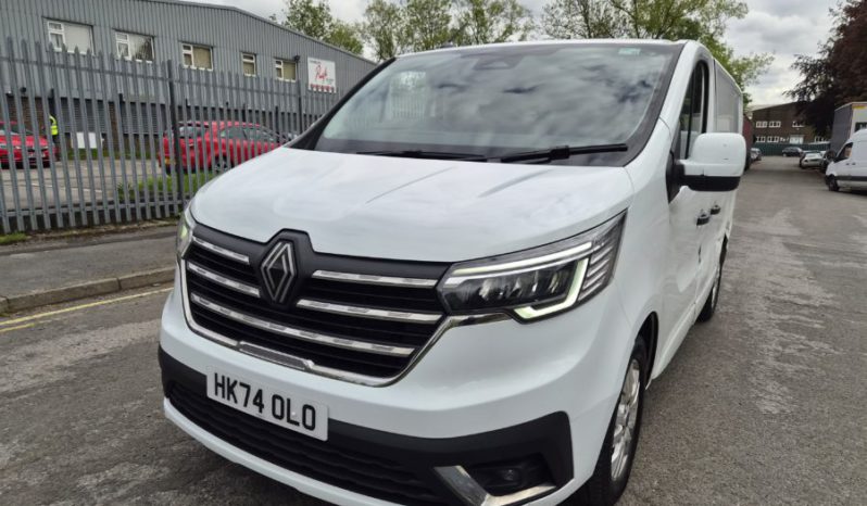 2024 74 RENAULT TRAFIC SL30 Blue dCi 130 Extra [Safety] Van Damaged Salvage full