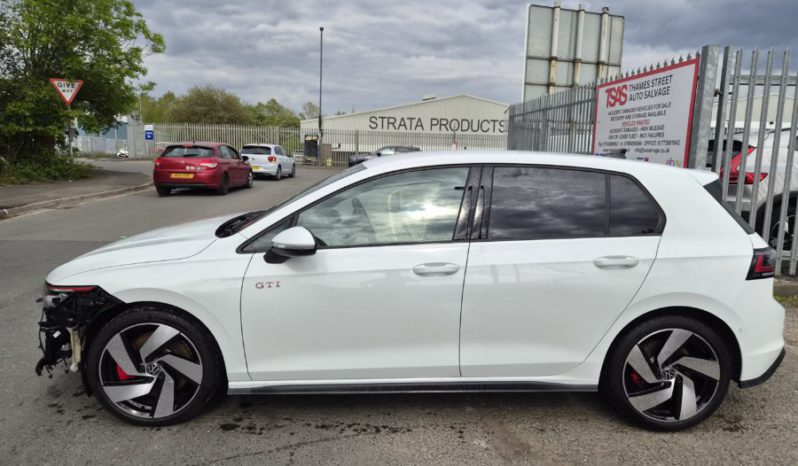2025 75 VOLKSWAGEN GOLF 2.0 TSI 265 GTI 5dr DSG White Damaged Salvage full