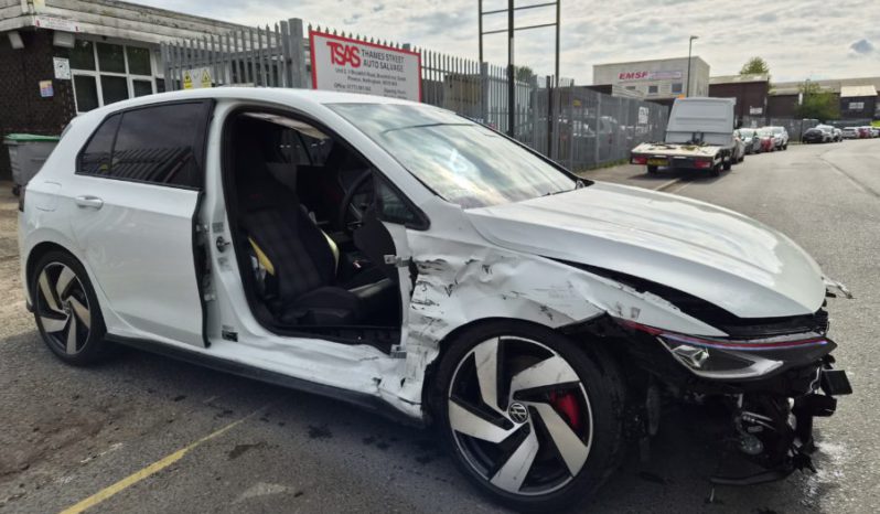 2025 75 VOLKSWAGEN GOLF 2.0 TSI 265 GTI 5dr DSG White Damaged Salvage full