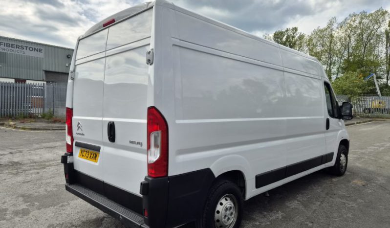 2023 73 CITROEN RELAY 2.2 BlueHDi H2 Van 140 Enterprise Edition Very Light Damaged Salvage full