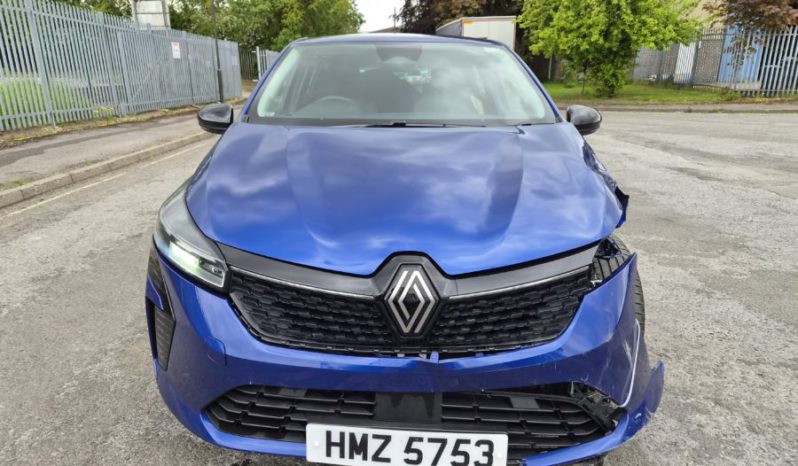 2025 RENAULT CLIO 1.6 E-TECH Full Hybrid 145 Evolution 5dr Auto Damaged Salvage full