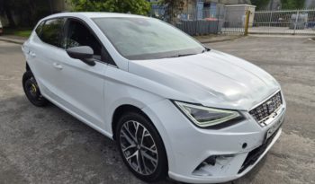 2025 25 SEAT IBIZA 1.0 TSI 115 Xcellence 5dr White Damaged Salvage full