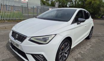 2025 25 SEAT IBIZA 1.0 TSI 115 Xcellence 5dr White Damaged Salvage full