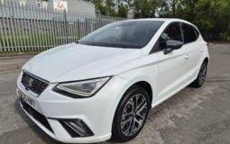 2025 25 SEAT IBIZA 1.0 TSI 115 Xcellence 5dr White Damaged Salvage