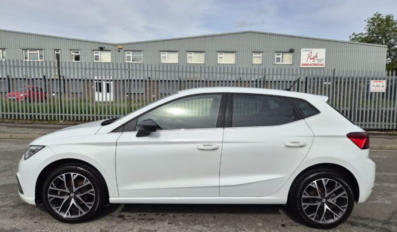 2025 25 SEAT IBIZA 1.0 TSI 115 Xcellence 5dr White Damaged Salvage full