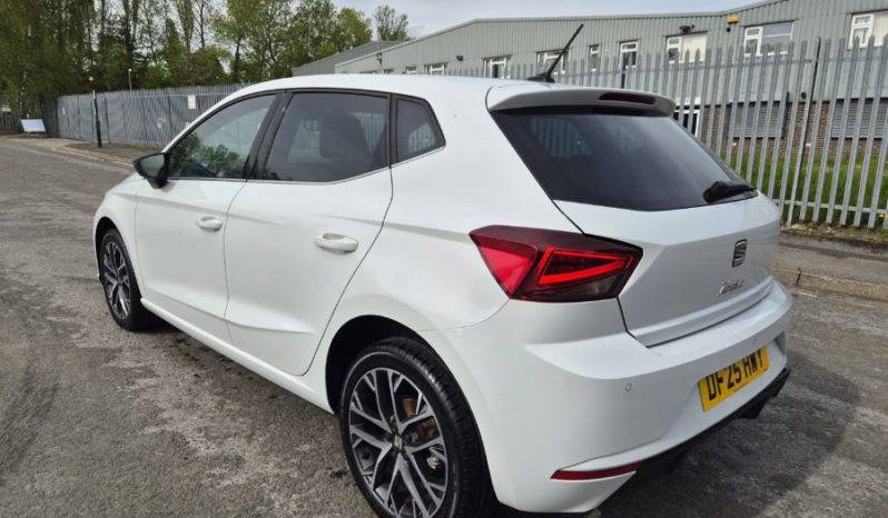 2025 25 SEAT IBIZA 1.0 TSI 115 Xcellence 5dr White Damaged Salvage full