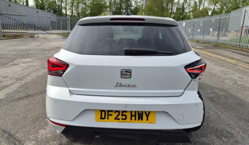 2025 25 SEAT IBIZA 1.0 TSI 115 Xcellence 5dr White Damaged Salvage full