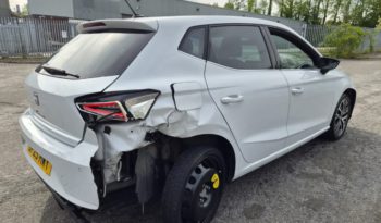 2025 25 SEAT IBIZA 1.0 TSI 115 Xcellence 5dr White Damaged Salvage full