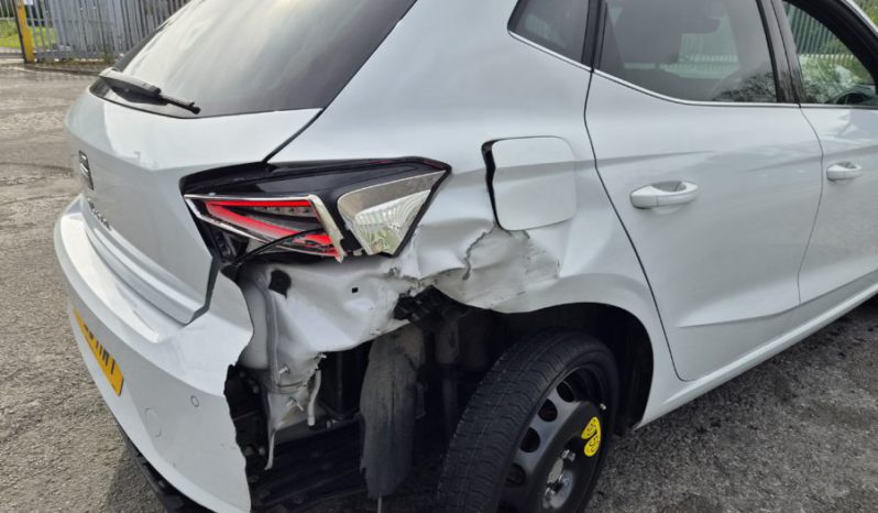 2025 25 SEAT IBIZA 1.0 TSI 115 Xcellence 5dr White Damaged Salvage full