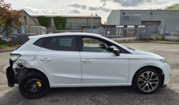 2025 25 SEAT IBIZA 1.0 TSI 115 Xcellence 5dr White Damaged Salvage full