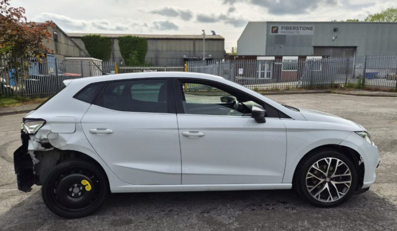 2025 25 SEAT IBIZA 1.0 TSI 115 Xcellence 5dr White Damaged Salvage full
