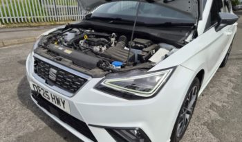 2025 25 SEAT IBIZA 1.0 TSI 115 Xcellence 5dr White Damaged Salvage full