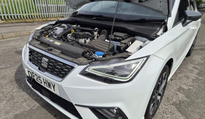 2025 25 SEAT IBIZA 1.0 TSI 115 Xcellence 5dr White Damaged Salvage full