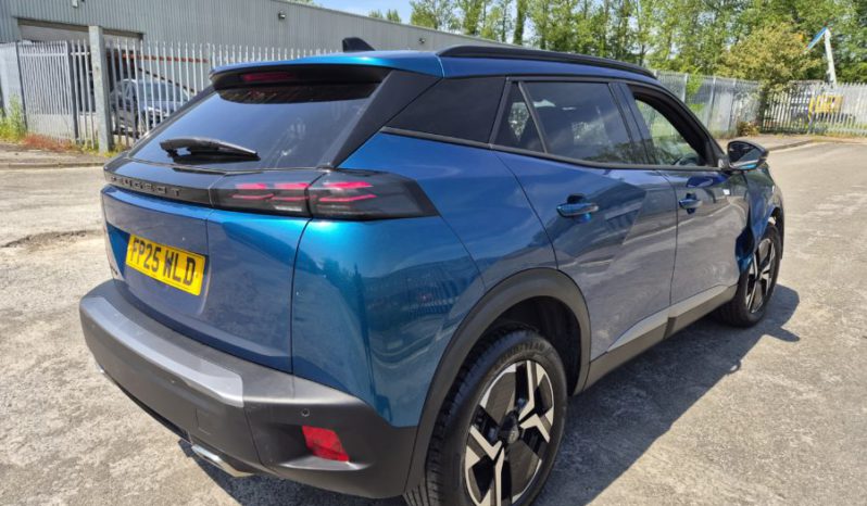 2025 25 PEUGEOT 2008 1.2 PureTech 130 Allure 5dr Blue Damaged Salvage full