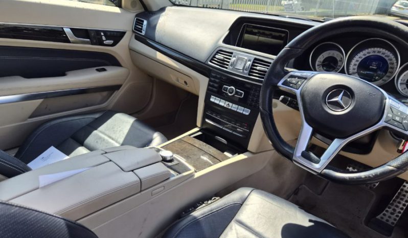 2014 MERCEDES-BENZ E CLASS E350 BlueTEC AMG Sport 2dr 7G-Tronic Damaged Repaired full