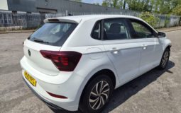 2025 VOLKSWAGEN POLO 1.0 Life 5dr White Damaged Salvage