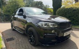 2018 BMW X6 xDrive30d M Sport 5dr Step Auto Black Damaged Repaired