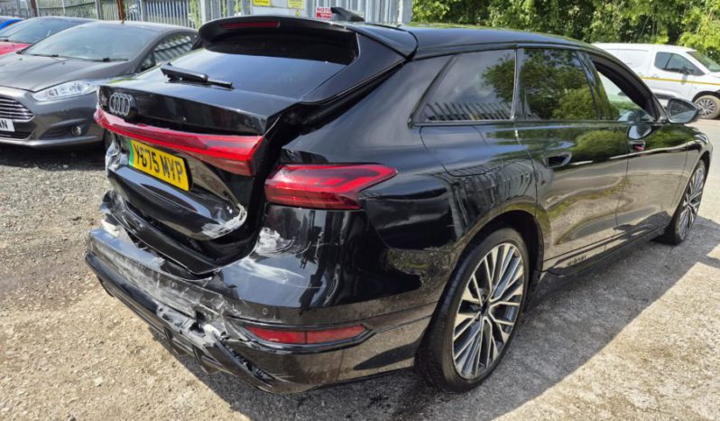 2025 AUDI A6 Etron 270kW Performance 100kWh Edition 1 5dr Auto Damaged Salvage full